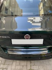 Fiat Egea Sedan Krom Arka Tampon Üstü Koruma Eşiği - 1
