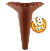 Aspen 6'lı Set Mobilya Tv Ünitesi Koltuk Kanepe Konsol Destek Ayağı Ayakları 18 Cm Kahverengi thumbnail 7