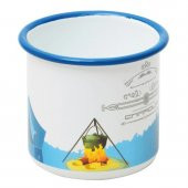 Campout Emaye Kupa Beyaz Kamp - 1