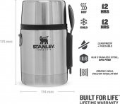 Stanley Adventure Vakumlu Yemek Termosu 0,53 Litre - 9