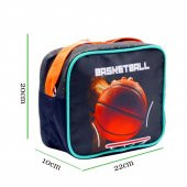 Sentor 3 Bölmeli İlkokul Okul Sırt Çantası Ve Beslenme Çantası Basketball Turuncu - 4