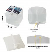 Madfox Katlanır Su Bidonu 10 Lt - 5