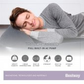 Bestway Tritech Airbad Elektrikli Çift Kişilik Şişme Yatak 191cm x 137cm x 30cm - 3