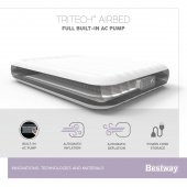 Bestway Tritech Airbad Elektrikli Çift Kişilik Şişme Yatak 191cm x 137cm x 30cm - 6