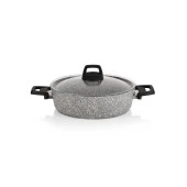 Schafer Dark Storm Tencere Seti 12 Parça-Gri - 3