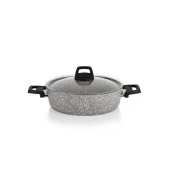 Schafer Dark Storm Tencere Seti 12 Parça-Gri - 4