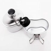 FreeCamp Goodman Alüminyum Kupalı Matara 1 Litre | Kamuflaj - 2