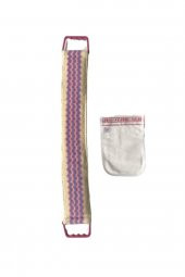 Kebelek Kese Uzun Lif Bora 2 Adet Set Duş - 1