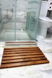 ® Ahşap Banyo Paspası - 1
