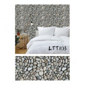 çakıl Taşı Desenli Yapışkanlı Kaplama Kağıdı Büyük Boy 3 Metre - 1