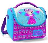 Coral High Mavi Pembe Peri Kızı Kız Çocuk Beslenme Çantası - Thermo Yalıtımlı thumbnail 1