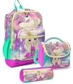 Coral High İlkokul Çantası Seti Su Yeşili Unicorn - Kız Çocuk thumbnail 1