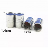 SİBOP KAPAĞI 4 ADET METAL - KROM - 5