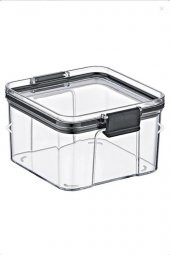 Krdln FT-100 3 Lü Kilitli Küçük Boy Saklama Kapları 460 ml - 1