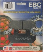 Ebc Fa124/2 1991-1993 Honda XL 600 Transalp Uyumlu Ön Fren Balatası Organik Balata - 1