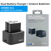 Gopro Addbd-211 Hero 9 10 11 Black 2'li Şarj Cihazı Ve 2 Adet End - 2
