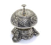 Pirinç Resepsiyon Çanı Dekoratif Hediyelik thumbnail 1