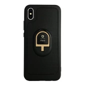 iPhone XS Max iFace Yüzük Tutuculu Arka Kapak Halka-Gold thumbnail 1