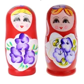 5 Li Matruşka Dekoratif Hediyelik thumbnail 3
