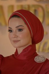 PERİ KIZI KIRMIZI  ABİYE ELBİSE - 5