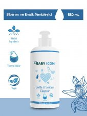 Baby icon Doğal Portakal Yağlı  Biberon Emzik Temizleyici 500 ml - 3