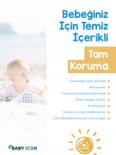 Baby Icon Bebek ,Çocuklar Ve Hamileler İçin Spf 50 Güneş Kremi 100 ml - 2