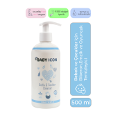 Baby icon Doğal Portakal Yağlı  Biberon Emzik Temizleyici 500 ml - 5