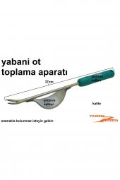 Yabani Ot Toplama Aparatı Bahçe Çapası Ot Sökme Elamanı - 2