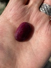 Faset Kesim Doğal Yakut Taşı 46,6 Karat ( Ruby , Rubin Stone) - 2