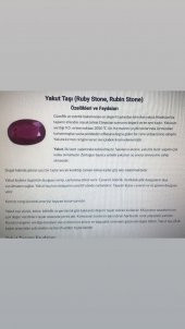 Faset Kesim Doğal Yakut Taşı 90 Karat ( Ruby , Rubin Stone) - 11