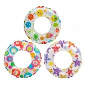 İntex Baskılı Şişme Simit 61Cm - 1