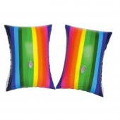 Bermuda Gökkuşağı Desenli Şişme Kolluk 30*15Cm - 1