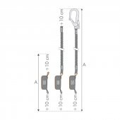 Climbing Technology Flex-Abs 140cm Y-L Şok Emici - 2
