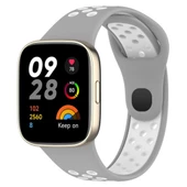 Xiaomi Redmi Watch 3 (Watch 3 Active Değildir) Kordon Delikli Spor Kordon - 1