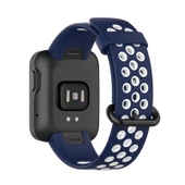 Xiaomi Redmi Watch 3 (Watch 3 Active Değildir) Kordon Delikli Spor Kordon - 11
