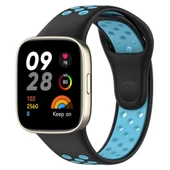 Xiaomi Redmi Watch 3 (Watch 3 Active Değildir) Kordon Delikli Spor Kordon - 8