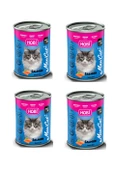 Hobi Maxicat Somonlu Kedi Konserve 400 Gr X 4 Adet - 1