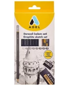 Adel 10 Parça Dereceli Kalem Seti - 1