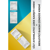 Dermanel Besleyici Bakım Gündüz Kremi+Dermanel Cilt Aydınlatıcı Leke Karşıtı Krem - 1