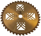 ıTAL Brush Cutter Blade 40 T x 255 Ot Tırpan Testeresi Elmas - 1