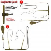 Portfish Quick Change Terminal Tackle T Fırdöndü (Sissy Aparatı) thumbnail 4