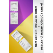 Dermanel Besleyici Bakım Gündüz Kremi+Dermanel Nem Zengini Kolajen Krem - 1