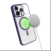 iPhone 14 Pro Magsafe Özellikli Renkli Clear Case Kapak - 3