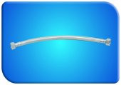 GAMA PASLANMAZ ÇELİK SU BAĞLANTI FLEXİ 3/8*3/8 30 CM - 1
