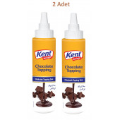 Kent Boringer Çikolatalı Topping Sos (Silindir Ambalaj) 750 Gr x 2 Adet - 1