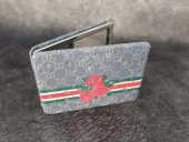 Cep Ayna Gül Makyaj Çanta Seyahat Taşınabilir Ayna Kozmetik Büyüteç Kompakt - 2