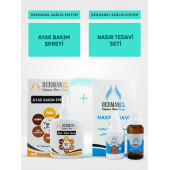 Dermanel Ayak Bakım Spreyi+Dermanel Nasır Tedavi Seti - 1