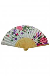 Japon Bambu Kumaş Yelpaze Çanta Boy Stant Hediyeli No.37 - 5