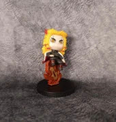 Anime Demon Slayer Rengoku 9 cm Karakter Figür Oyuncak Biblo - 1