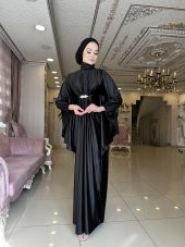 Ceylin Siyah Abiye Elbise - 4